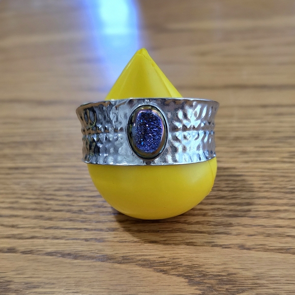 Titanium Druzy Jewelery Set - Picture 5 of 5